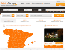 Tablet Screenshot of ibericaturismo.com